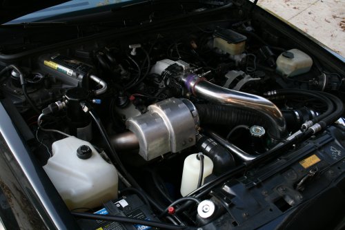 Turbocharged V6 in 1987 Buick Grand National