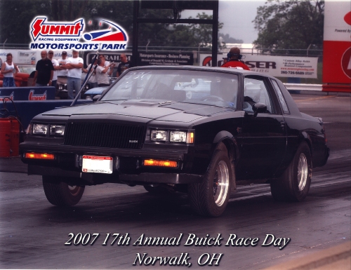 1987 GN, Launching at the drag strip