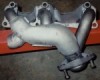 stock exhaust header, drive side
