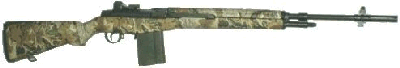 M14 with Advantage Camo stock